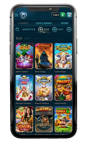 Slotuna Casino Spieleübersicht mit Bewertungen