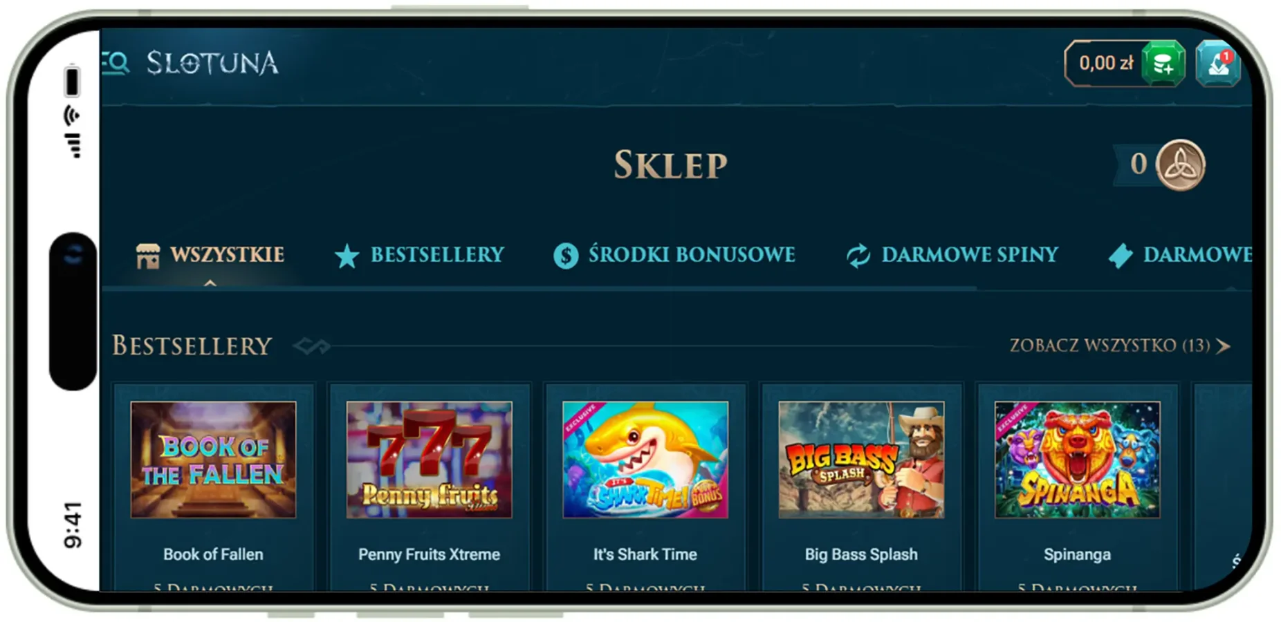 Slotuna Casino Web-App Shortcut auf Smartphone